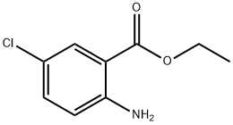 2-AMINO-5-CHLORO-BENZOIC ACID ETHYL ESTER Structure