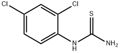 2,4-DICHLOROPHENYLTHIOUREA Structure