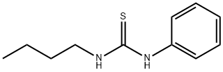 1-BUTYL-3-PHENYL-2-THIOUREA Structure