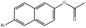 6-BROMO-2-NAPHTHYL ACETATE Structure