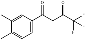 1-(3,4-DIMETHYL-PHENYL)-4,4,4-TRIFLUORO-BUTANE-1,3-DIONE Structure