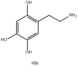 6-HYDROXYDOPAMINE HYDROBROMIDE Structure