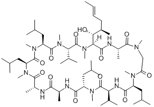 Cyclosporin B Structure