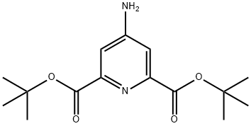 Di-tert.-butyl 4-amino-2,6-pyridinedicarboxylate Structure