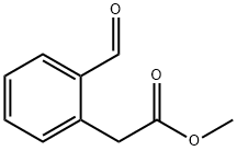 methyl 2-(2-formylphenyl)acetate Structure