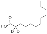 DODECANOIC-2,2-D2 ACID Structure