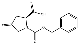 N-CARBOBENZOXY-4-OXO-L-PROLINE Structure