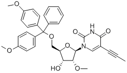 5'-O-(DIMETHOXYTRITYL)-5-(1-PROPYNYL)-2'-O-METHYLURIDINE Structure