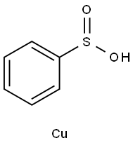 COPPER(II) BENZENESULFINATE HYDRATE Structure