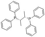 (2S,3S)-(-)-BIS(DIPHENYLPHOSPHINO)BUTANE Structure