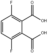 3,6-DIFLUOROPHTHALIC ACID Structure