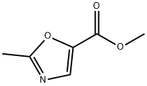 2-METHYL-OXAZOLE-5-CARBOXYLIC ACID METHYL ESTER Structure