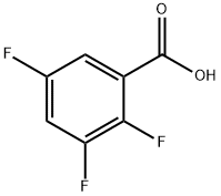 2,3,5-TRIFLUOROBENZOIC ACID Structure