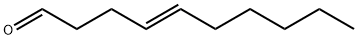 TRANS-4-DECEN-1-AL Structure