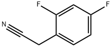 2,4-DIFLUOROPHENYLACETONITRILE Structure