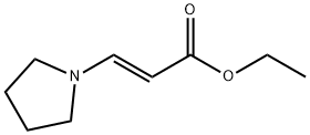 ETHYL TRANS-3-(1-PYRROLIDINO)ACRYLATE Structure