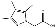 (3,4,5-TRIMETHYL-PYRAZOL-1-YL)-ACETIC ACID Structure