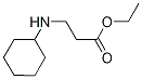 Ethyl 3-(cyclohexylamino)propanoate Structure