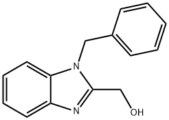 (1-BENZYL-1H-BENZIMIDAZOL-2-YL)METHANOL Structure