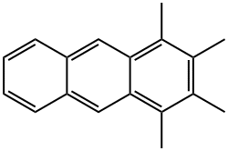 1,2,3,4-TETRAMETHYLANTHRACENE Structure