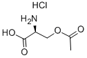 O-ACETYL-L-SERINE HYDROCHLORIDE Structure