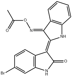 667463-85-6 (2'Z,3'E)-6-BROMOINDIRUBIN-3'-ACETOXIME