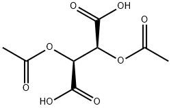 (+)-DIACETYL-D-TARTARIC ACID Structure