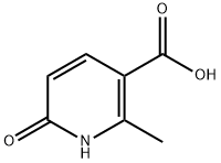 6-HYDROXY-2-METHYLNICOTINIC ACID Structure