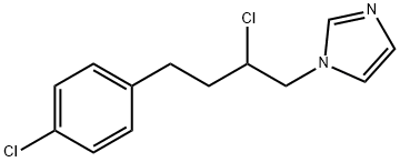 1-(2-Chloro-4-(4-chlorophenyl)butyl)-1H-imidazole Structure