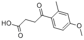 4-(4-METHOXY-2-METHYL-PHENYL)-4-OXO-BUTYRIC ACID Structure