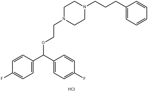 Vanoxerine dihydrochloride Structure