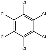 HEXACHLOROBENZENE-UL-14C Structure