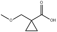 1-(METHOXYMETHYL)CYCLOPROPANECARBOXYLIC ACID Structure