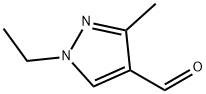 1-ETHYL-3-METHYL-1H-PYRAZOLE-4-CARBALDEHYDE Structure