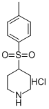 4-[(4-METHYLPHENYL)SULFONYL]PIPERIDINEHYDROCHLORIDE
 Structure