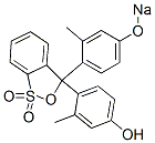 M-CRESOL PURPLE, SODIUM SALT Structure