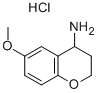 6-METHOXY-CHROMAN-4-YLAMINE HYDROCHLORIDE Structure