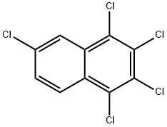 1,2,3,4,6-PENTACHLORONAPHTHALENE Structure