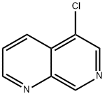 5-chloro-1,7-naphthyridine Structure