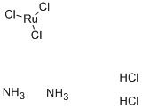 AMMONIUM AQUOPENTACHLORORUTHENATE(III) Structure