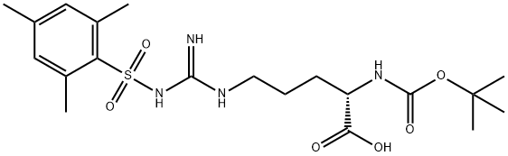 Boc-Arg(Mts)-OH Structure