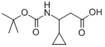 683218-80-6 3-TERT-BUTOXYCARBONYLAMINO-3-CYCLOPROPYL-PROPIONIC ACID