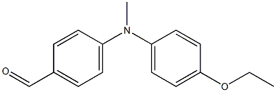 4-((4-ethoxyphenyl)(methyl)amino)benzaldehyde Structure