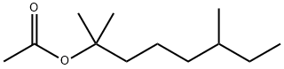 TETRAHYDROMYRCENYL ACETATE Structure