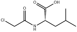 CHLOROACETYL-L-LEUCINE Structure