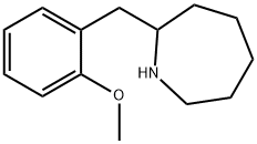 HEXAHYDRO-2-[(2-METHOXYLPHENYL)METHYL]-1H-AZEPINE Structure