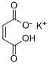 CIS-BUTENEDIOIC ACID MONOPOTASSIUM SALT Structure