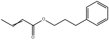 PHENYL-3-PROPYL-CROTONATE Structure