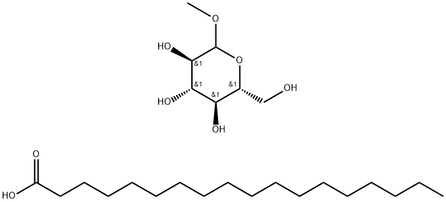 METHYL GLUCOSIDE SESQUISTEARATE Structure