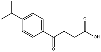 4-(4-ISOPROPYL-PHENYL)-4-OXO-BUTYRIC ACID Structure